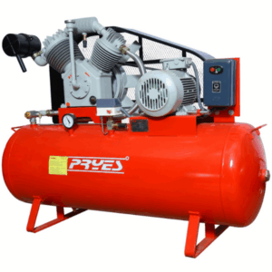 PRS Two Stage Belt Driven Reciprocating Air Compressor – High-efficiency industrial compressor for consistent, high-pressure air supply