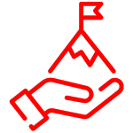 mission | prscompressor Mission icon representing PRS Compressors’ goal to deliver reliable, energy-efficient, and customer-focused air compressor solutions globally