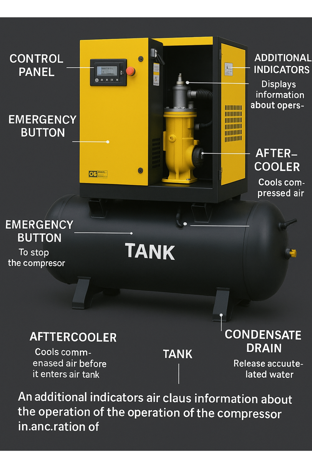Skid Mounted Screw Air Compressor 4KW – 250KW spare parts | prscompressor Spare parts for skid mounted screw air compressors 4KW to 250KW – PRS Compressor