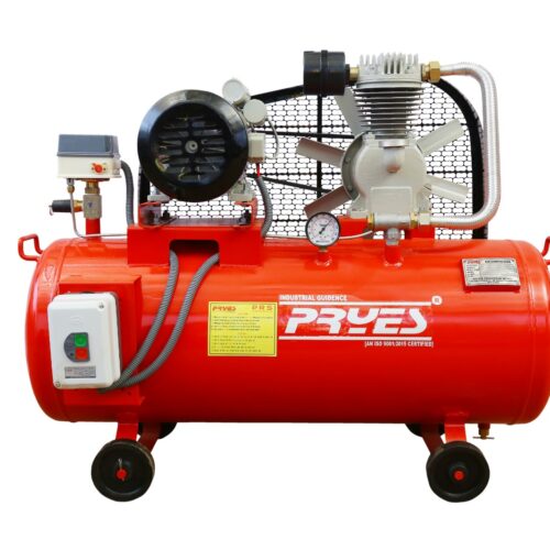 Single Stage Belt Driven Reciprocating Air Compressor PRSCompressors single stage belt driven reciprocating air compressor for industrial air supply and workshop applications